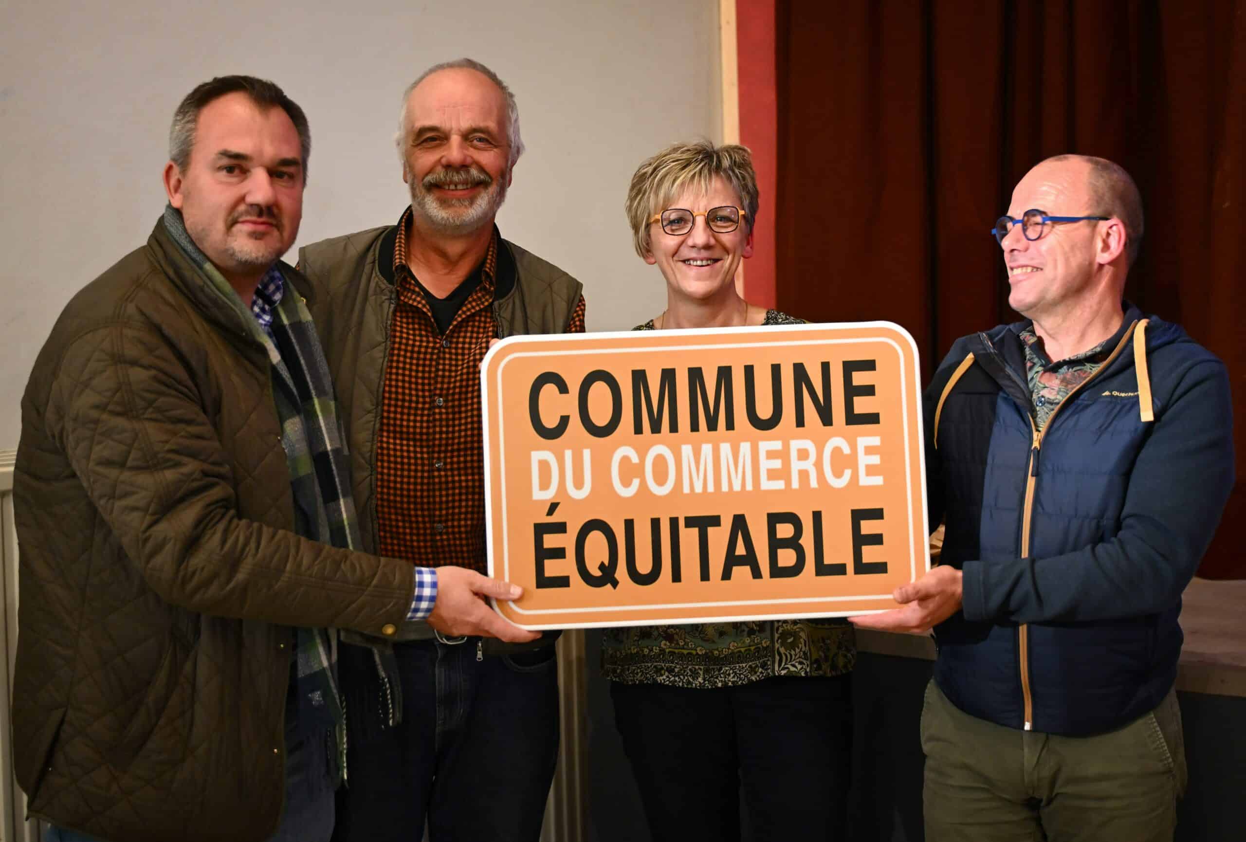 Saint-Hubert titrée Commune du commerce équitable !