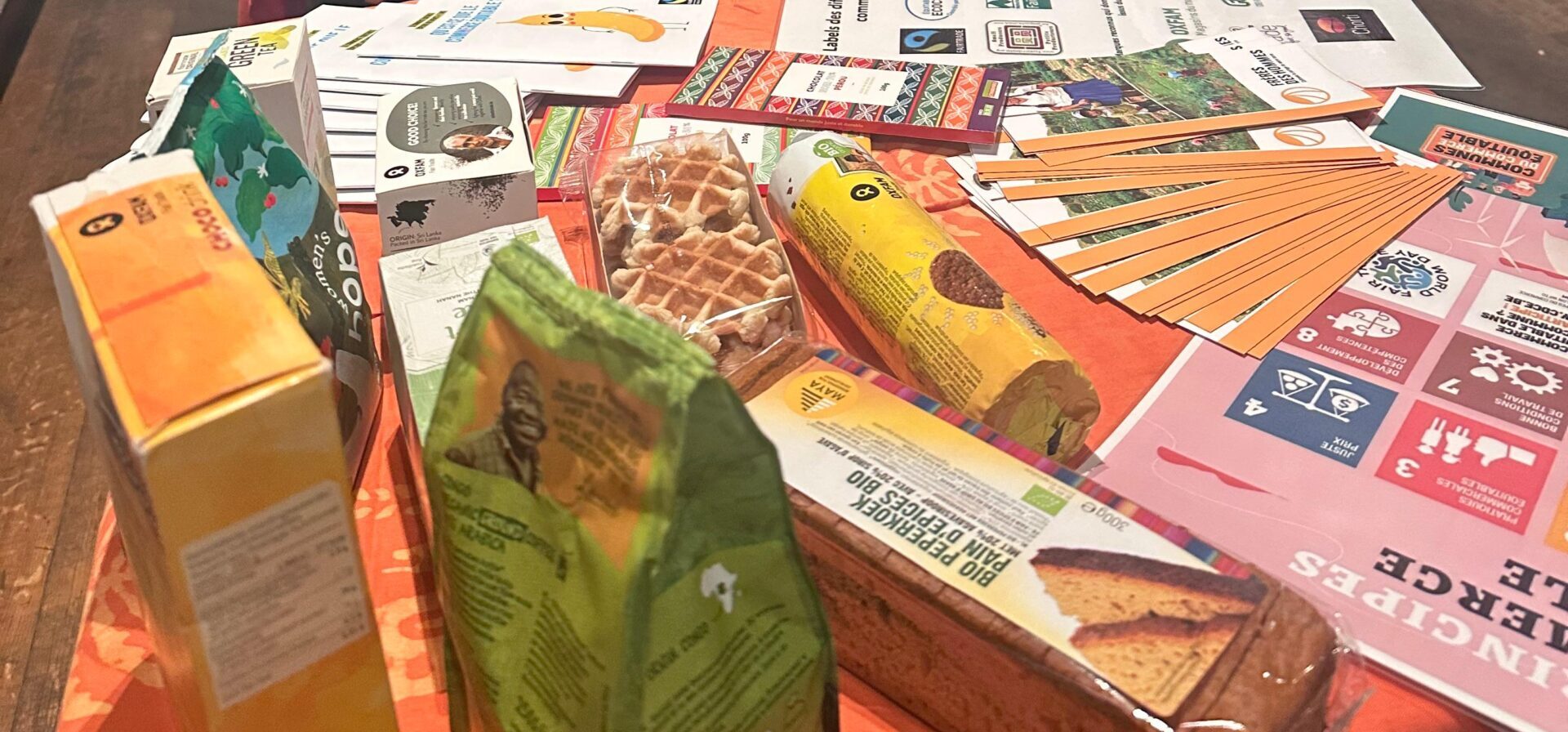 « Goûter équitable » organisé dans le cadre du programme Parcours Diversité à Saint-Gilles